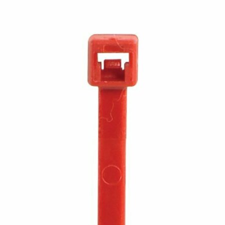 BSC PREFERRED 4'' 18# Red Cable Ties, 1000PK S-2151R